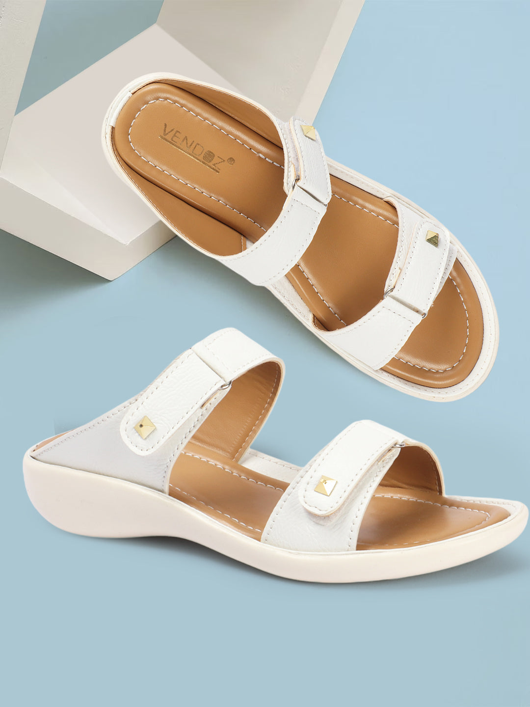 Vendoz flats for women - VDFL52WT