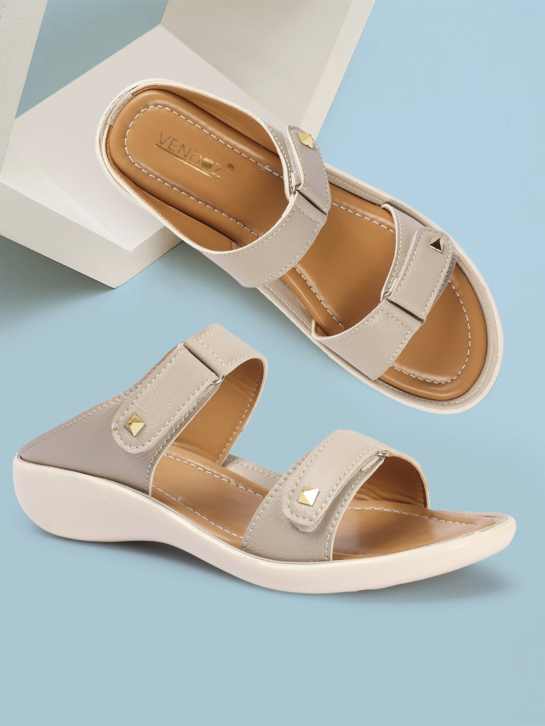 Open Toe Flats