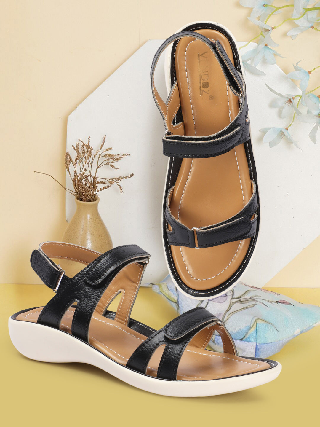 Open Toe Casual Flats