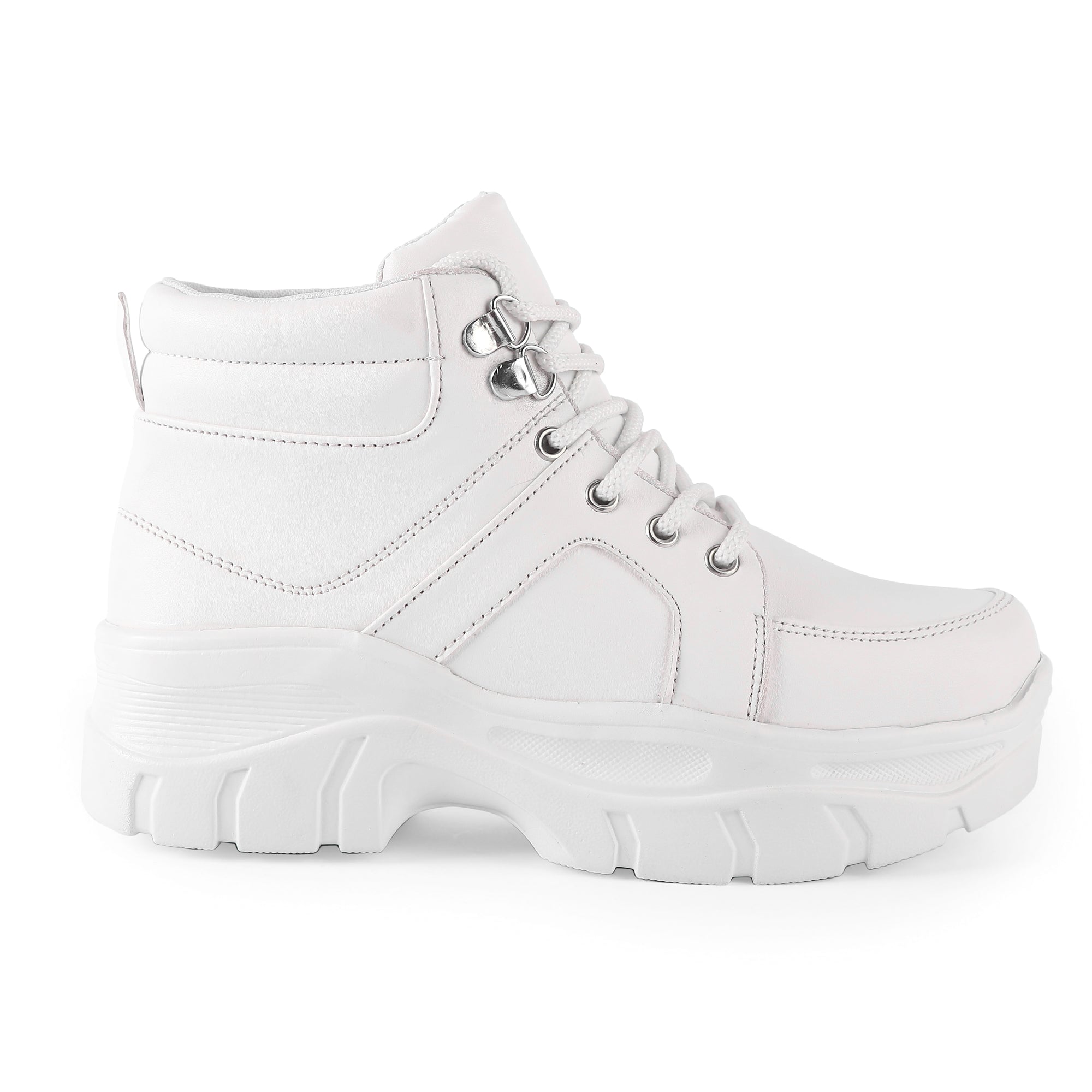 White Fashion Boots