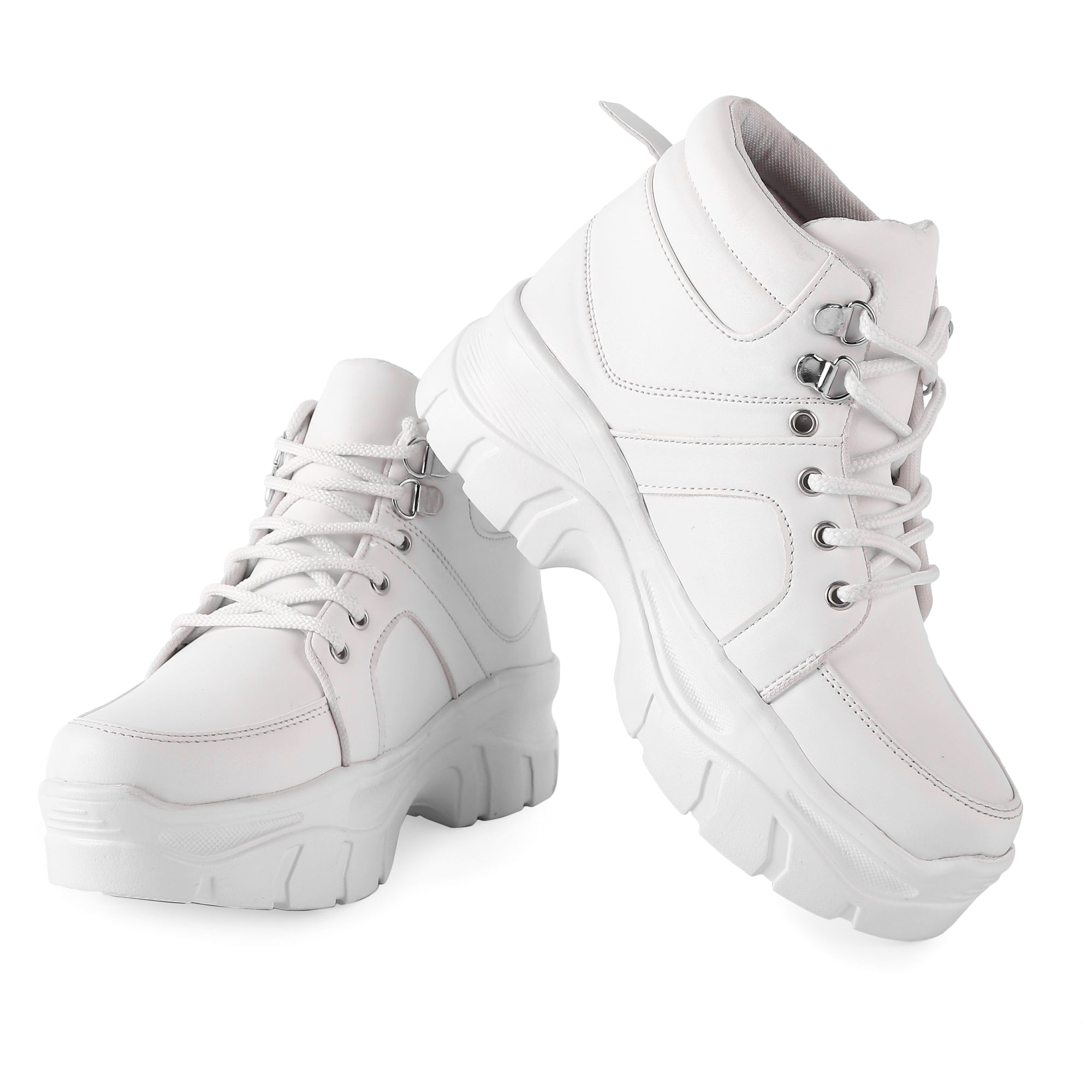White Fashion Boots