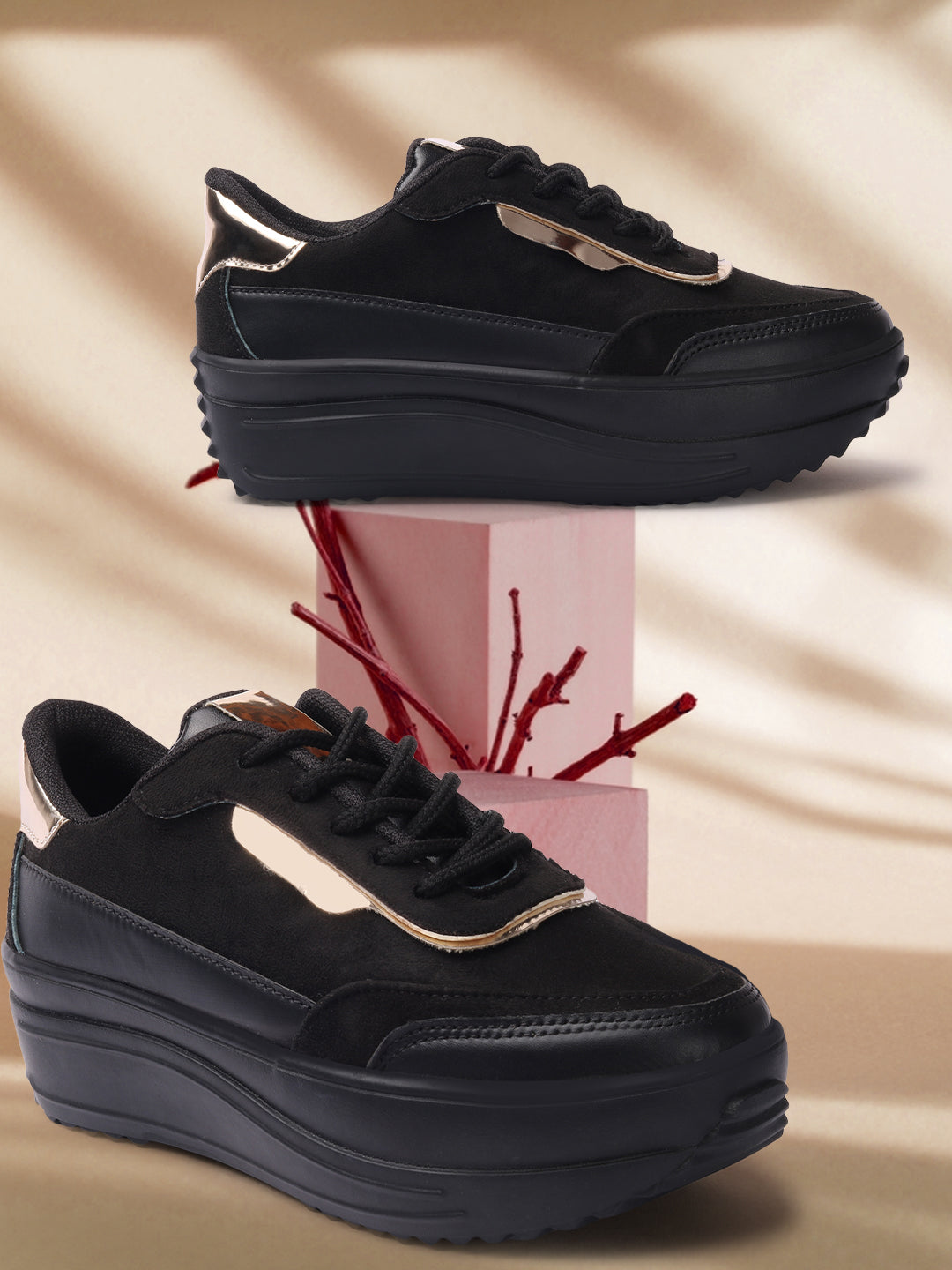 Comfort Insole Black Sneakers