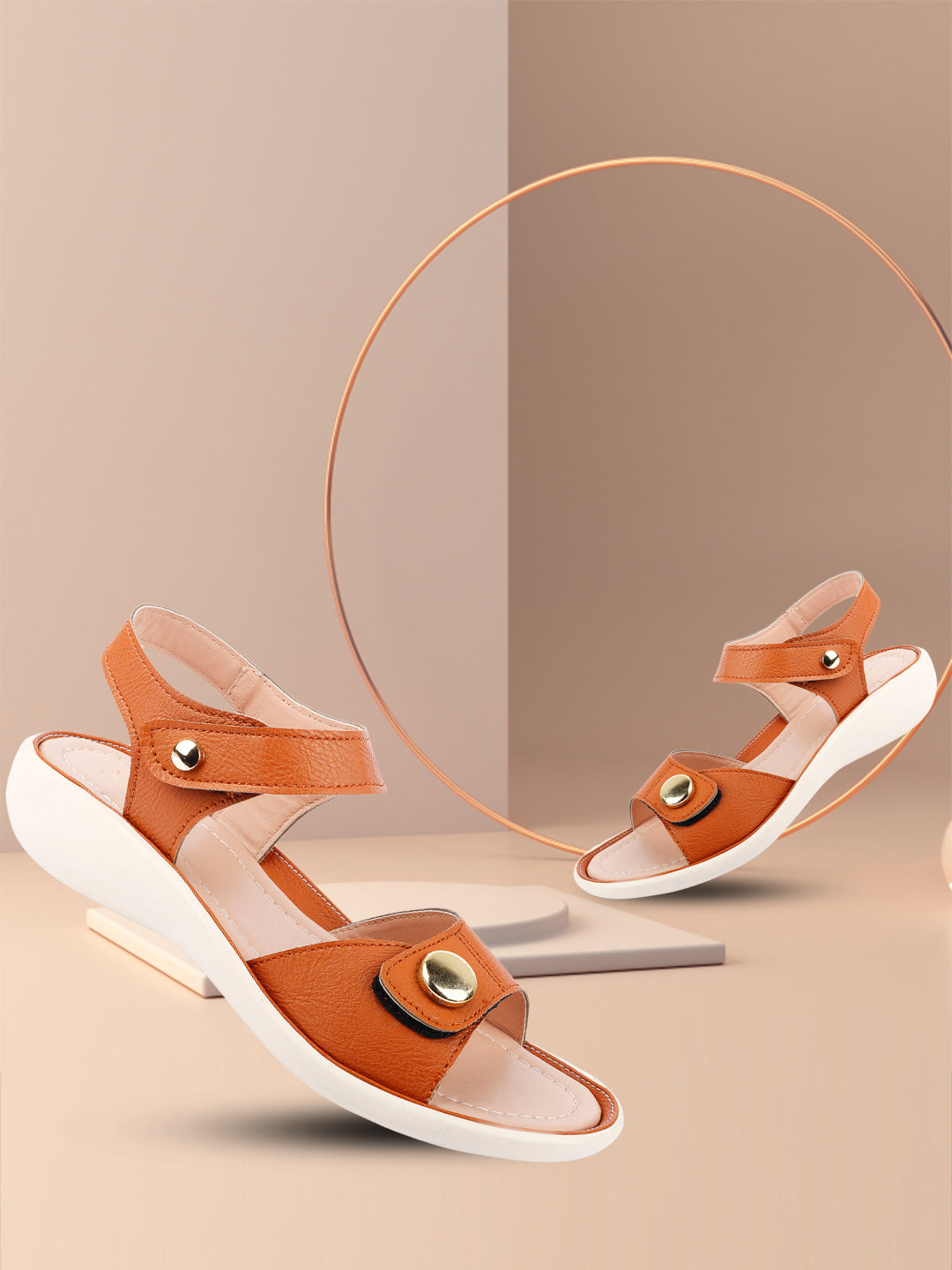 Tan Comfort Sandals