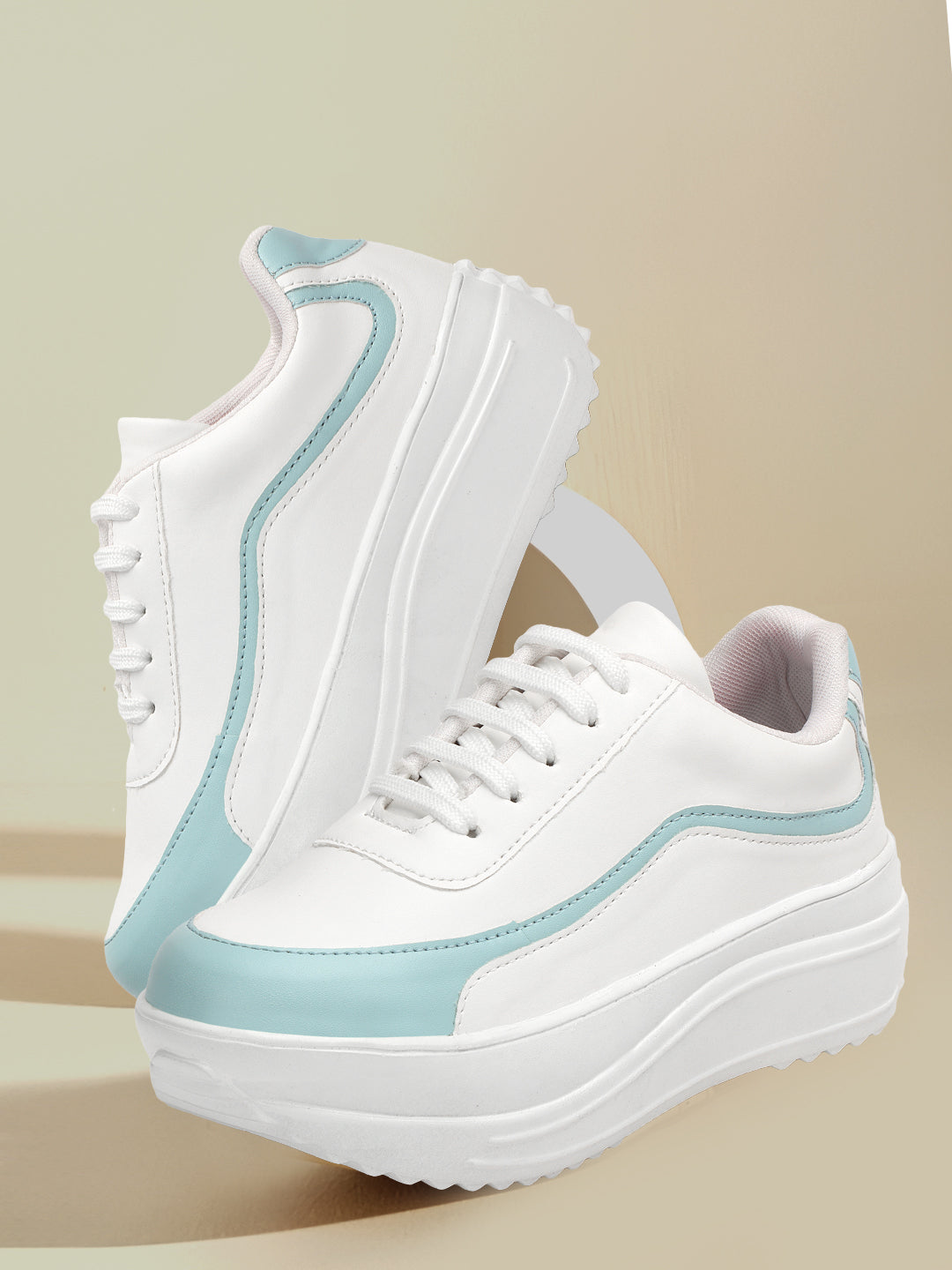 Colourblocked Comfort Insole Blue Basics Sneakers