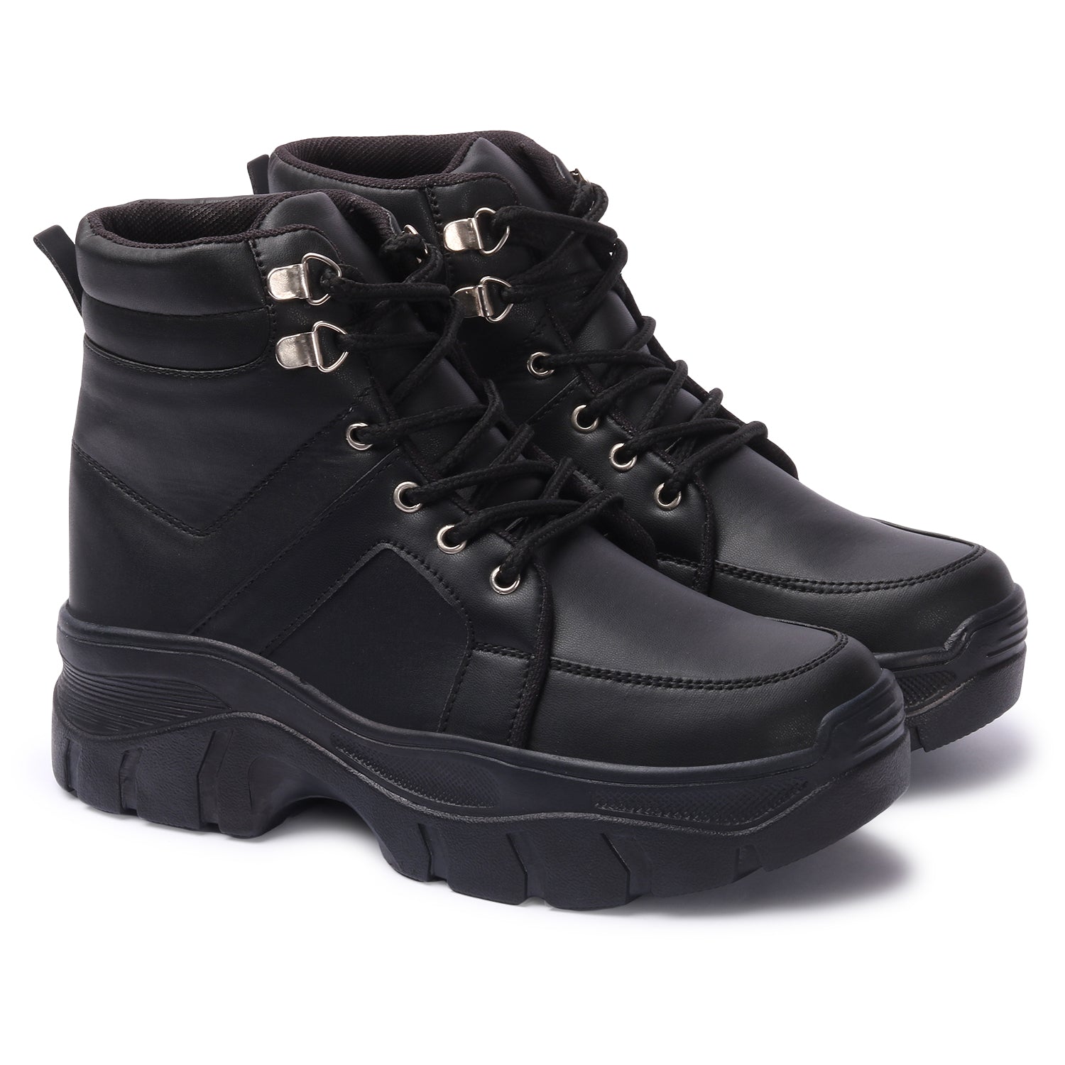 Black Fashion Boots