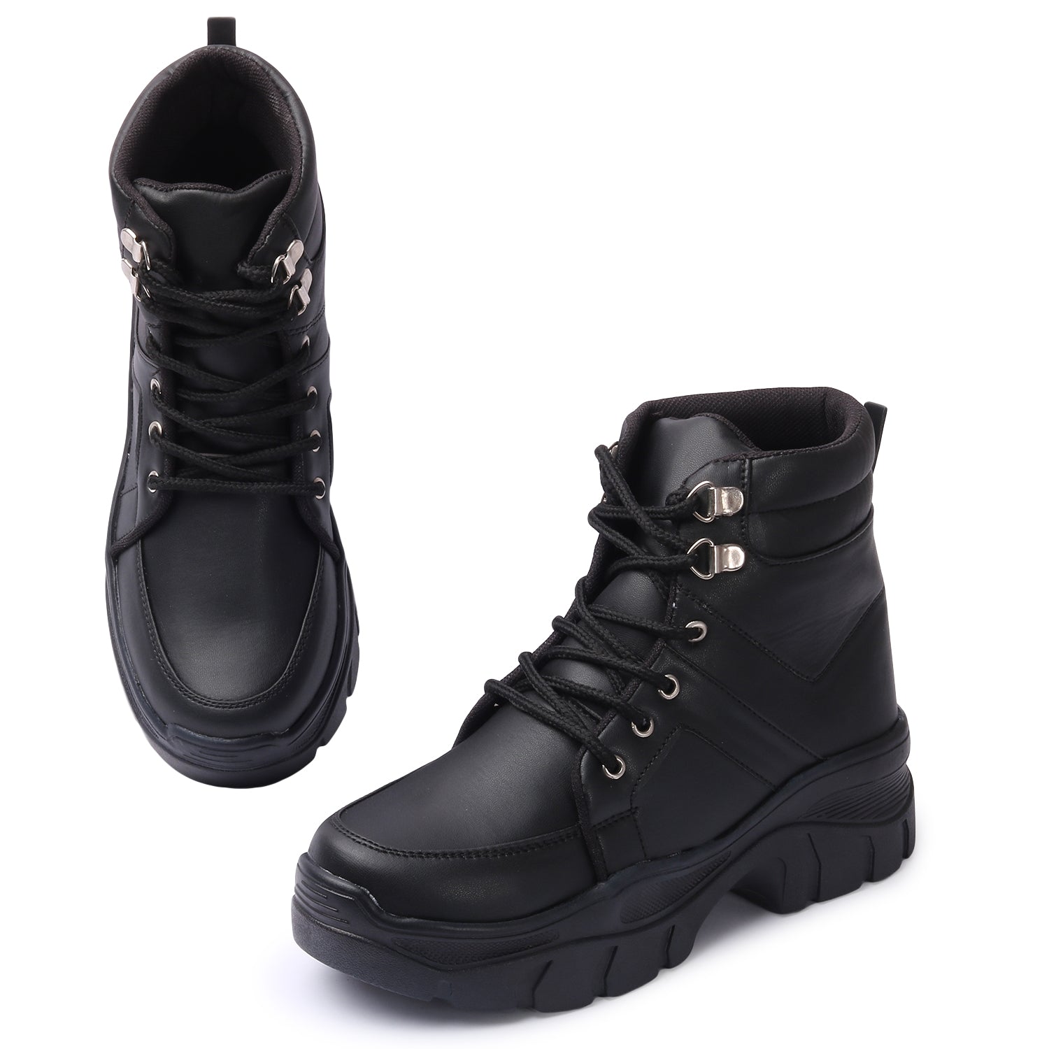 Black Fashion Boots