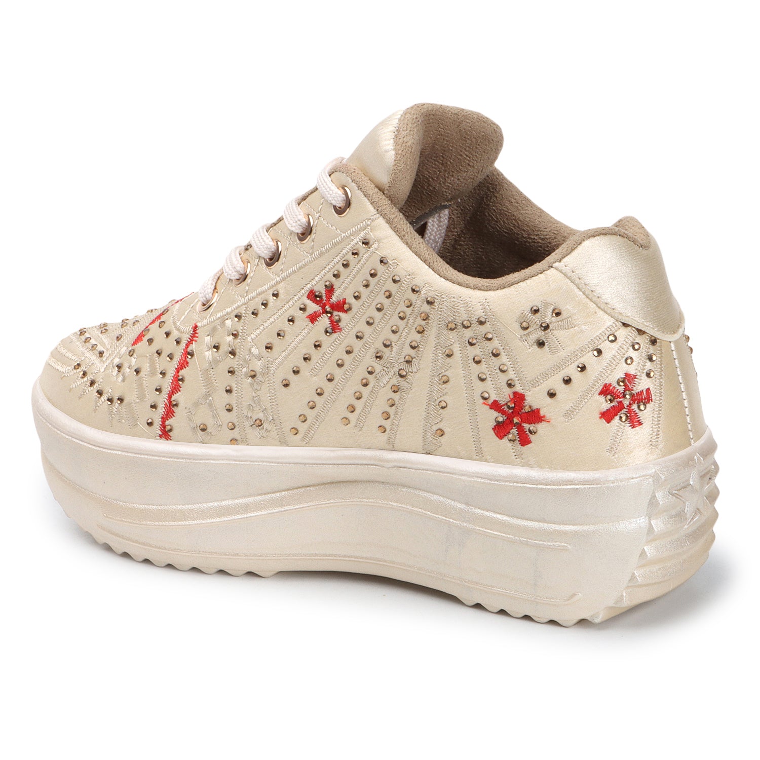Embellished Lightweight Sneakers