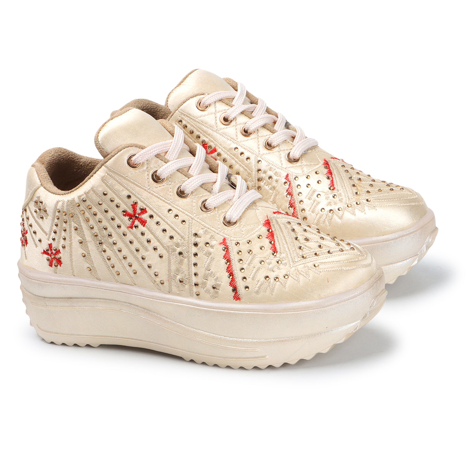 Embellished Lightweight Sneakers