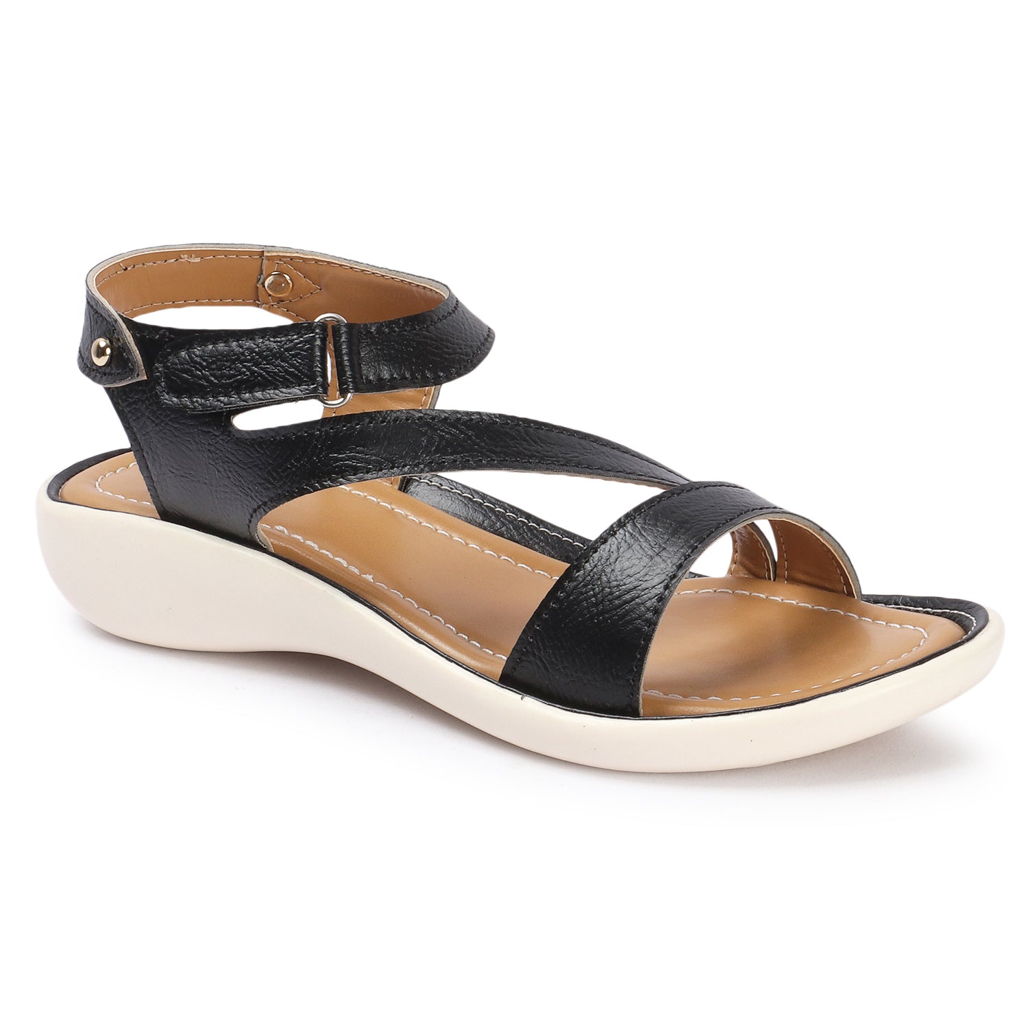 Textured Open Toe Sandals