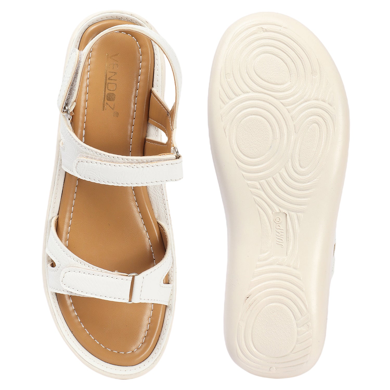 Open Toe Comfort Flats
