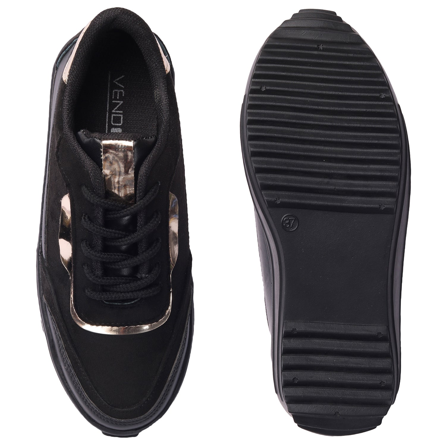 Comfort Insole Black Sneakers