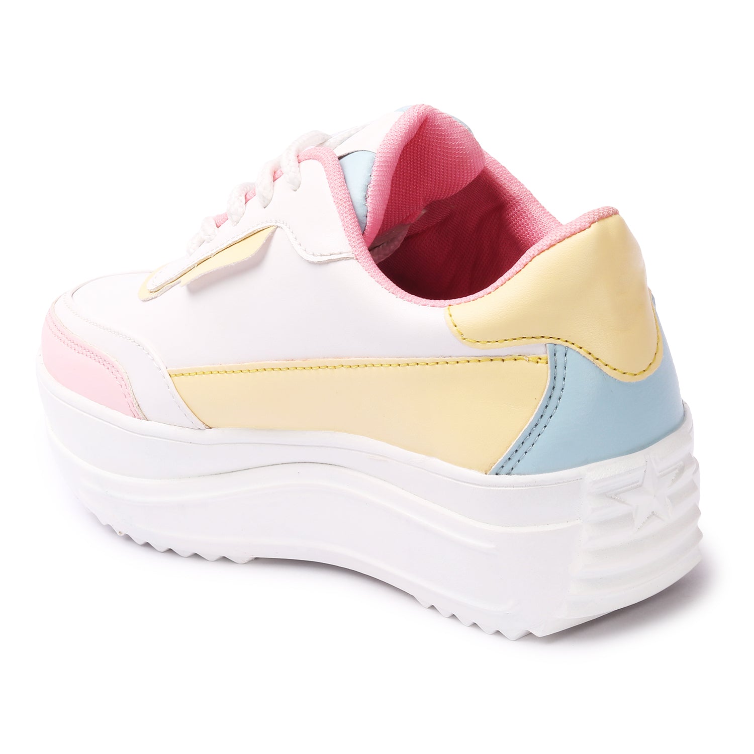 Colourblocked Multicolor Sneakers