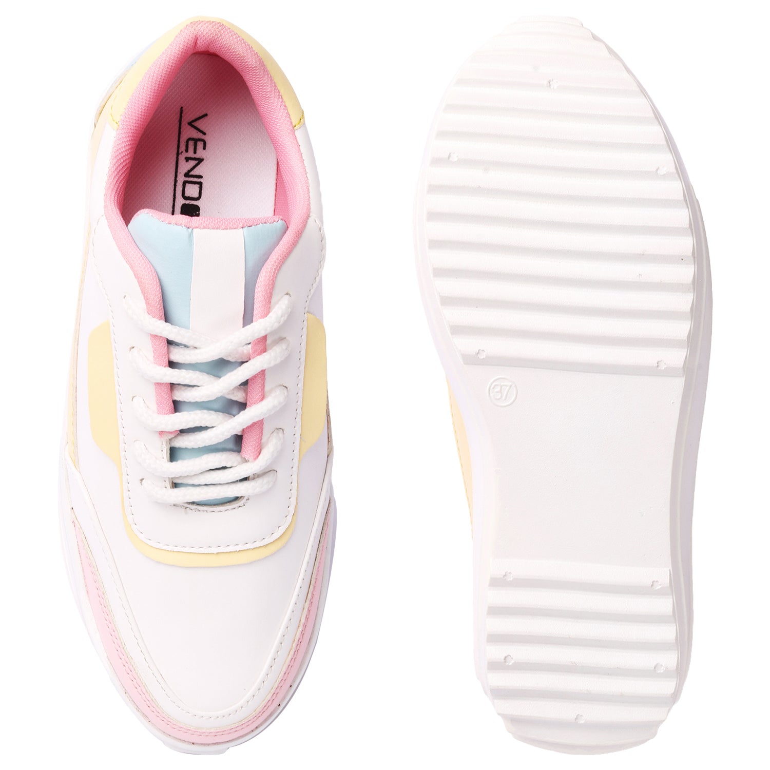 Colourblocked Multicolor Sneakers