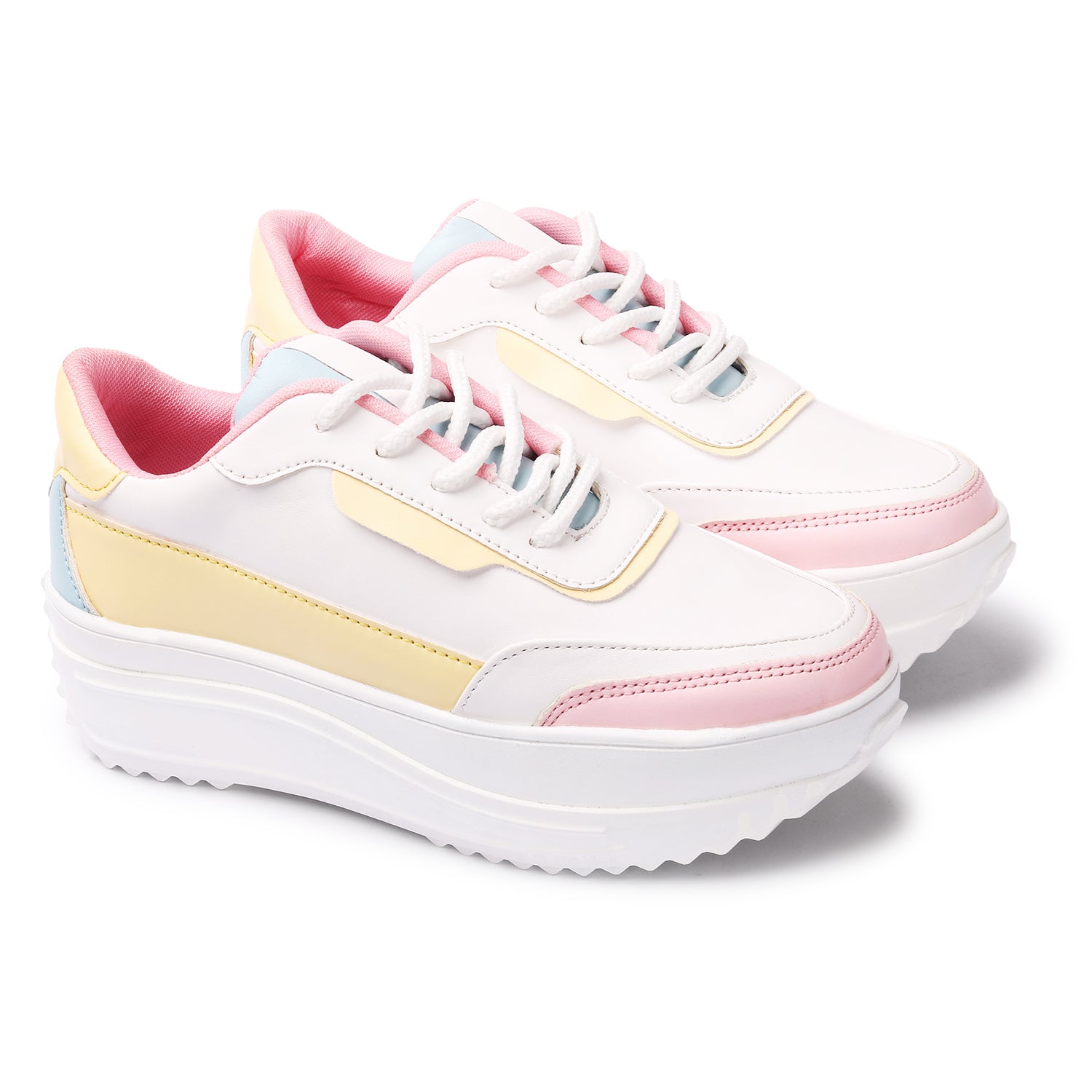 Colourblocked Multicolor Sneakers