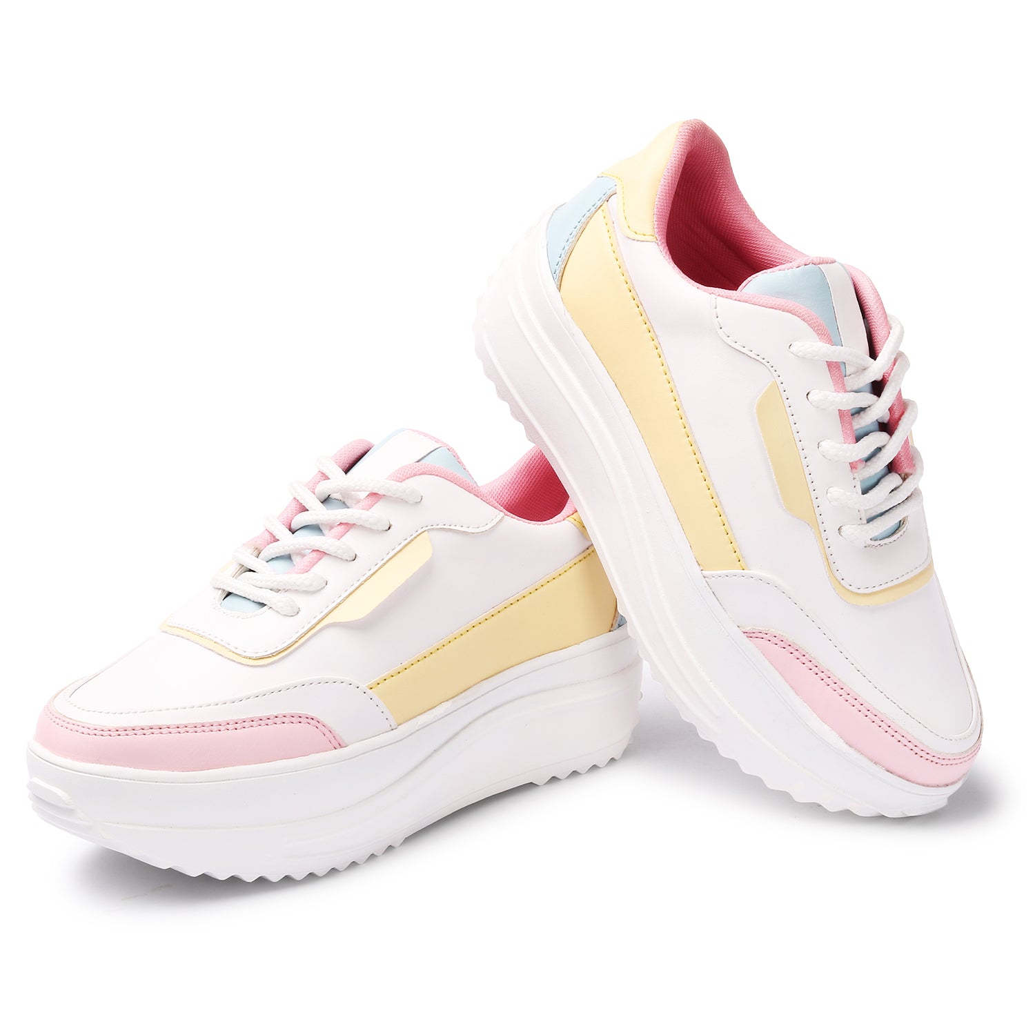Colourblocked Multicolor Sneakers