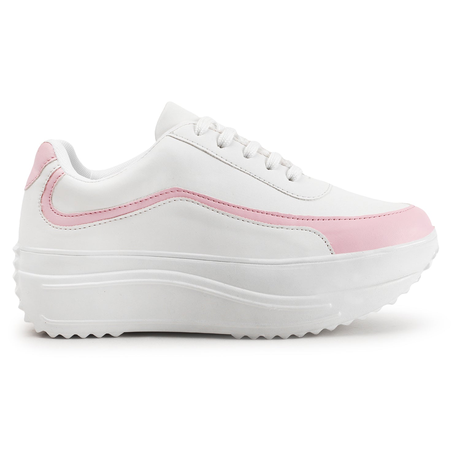 Lightweight Comfort Insole Pink Sneakers