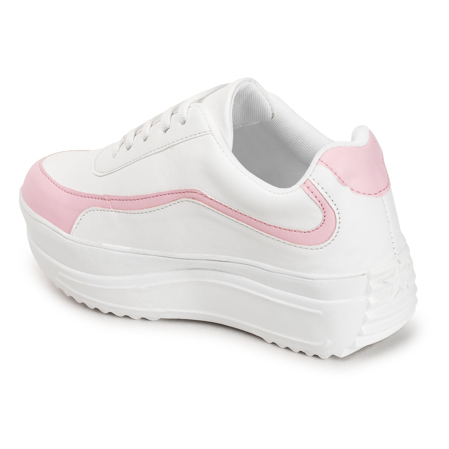 Lightweight Comfort Insole Pink Sneakers