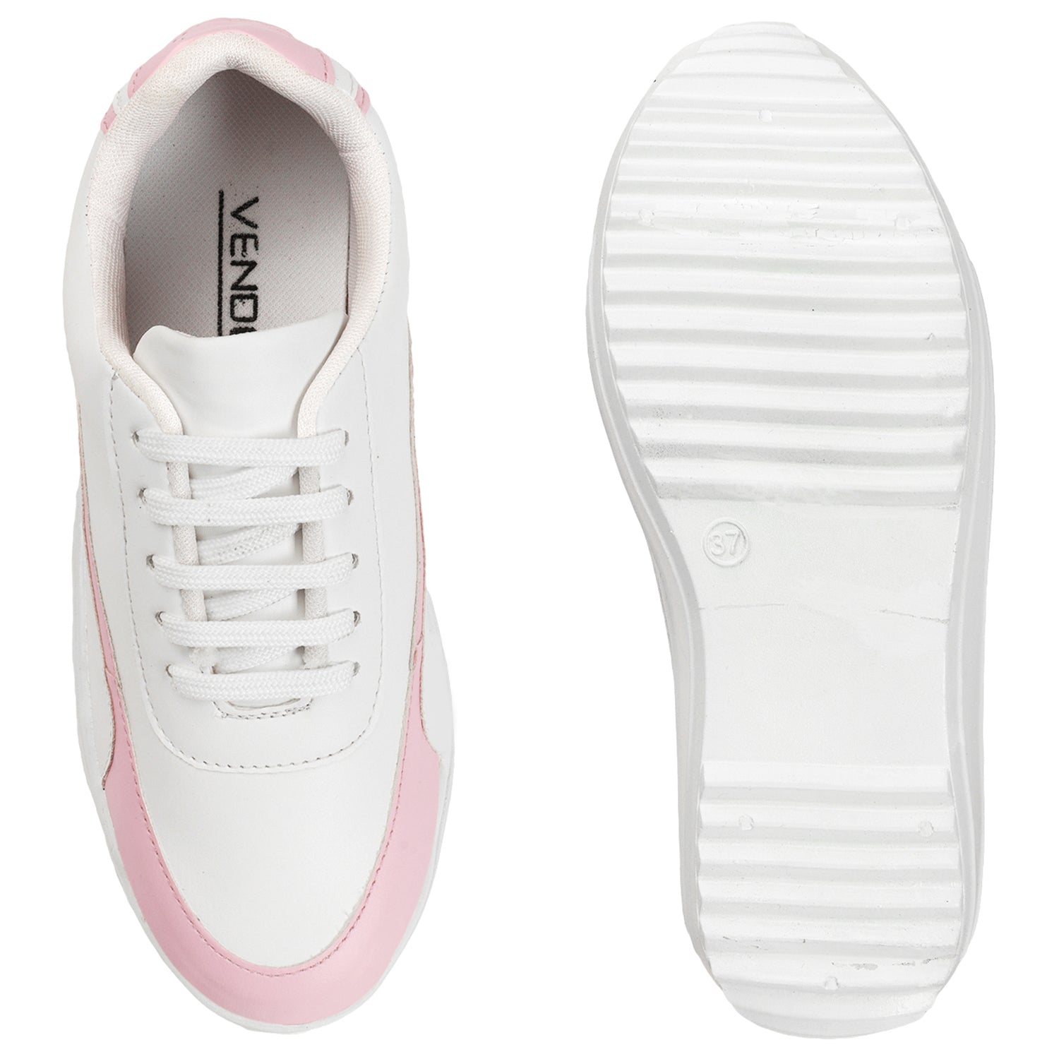 Lightweight Comfort Insole Pink Sneakers