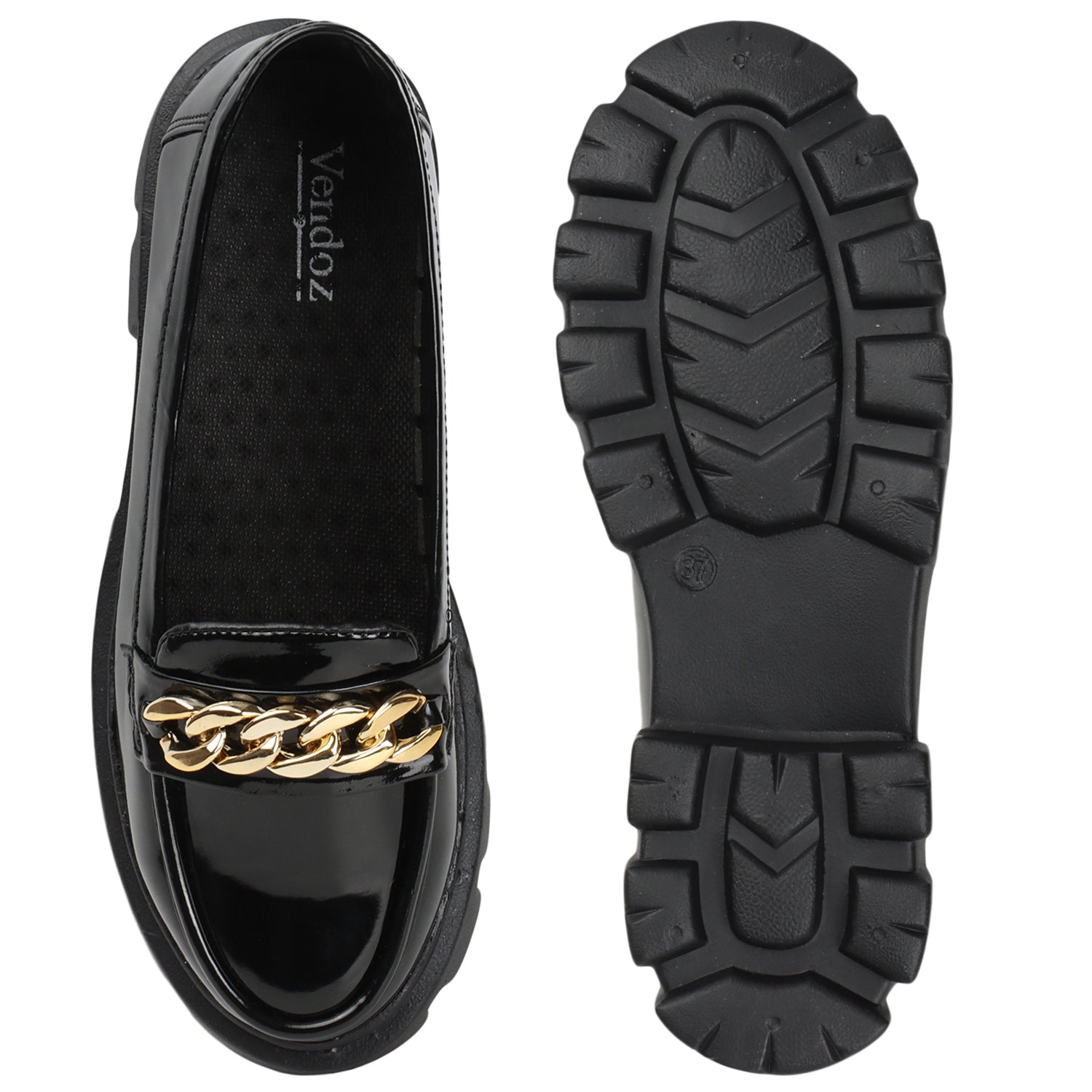 Embellished Heeled Lightweight Horsebit Loafers