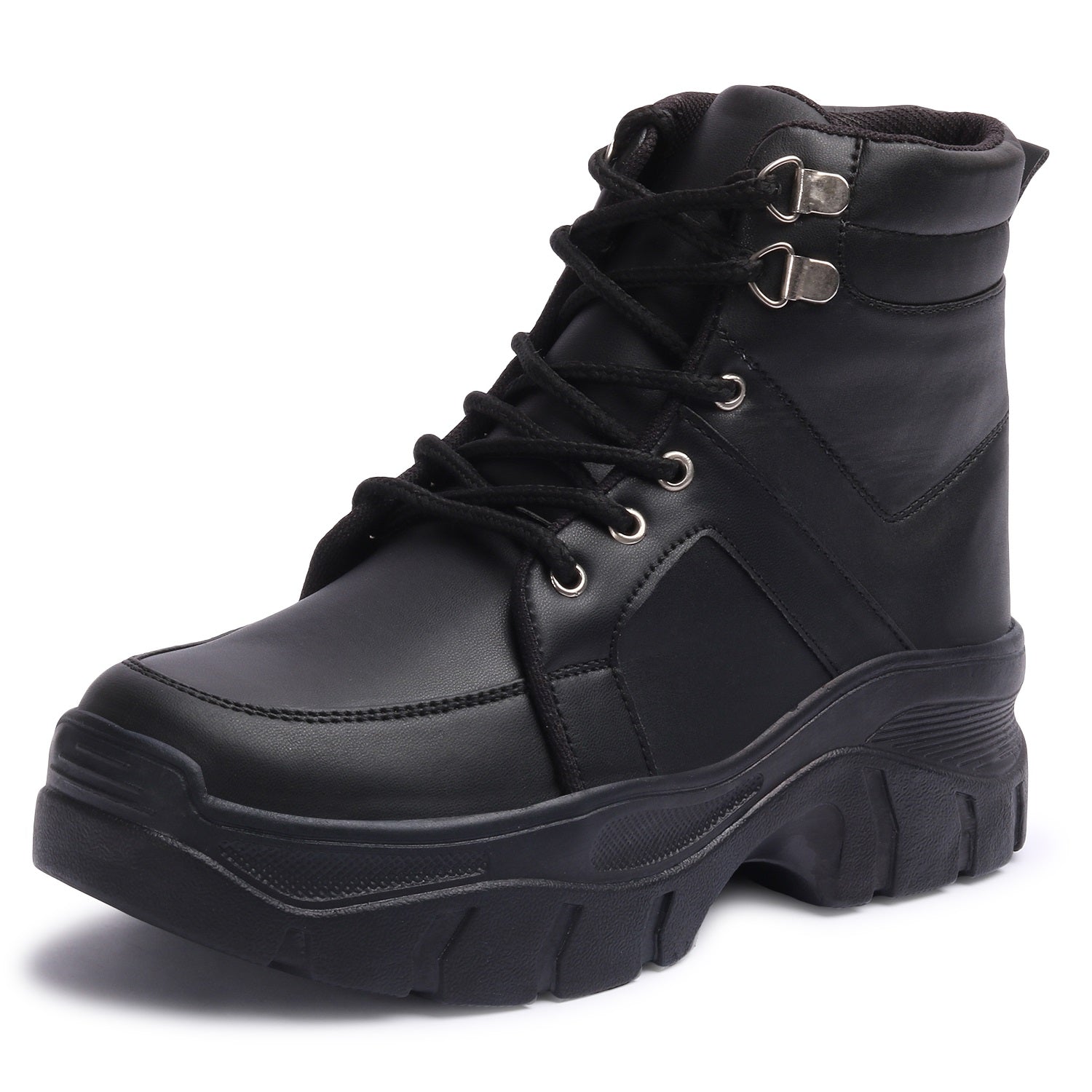 Black Fashion Boots