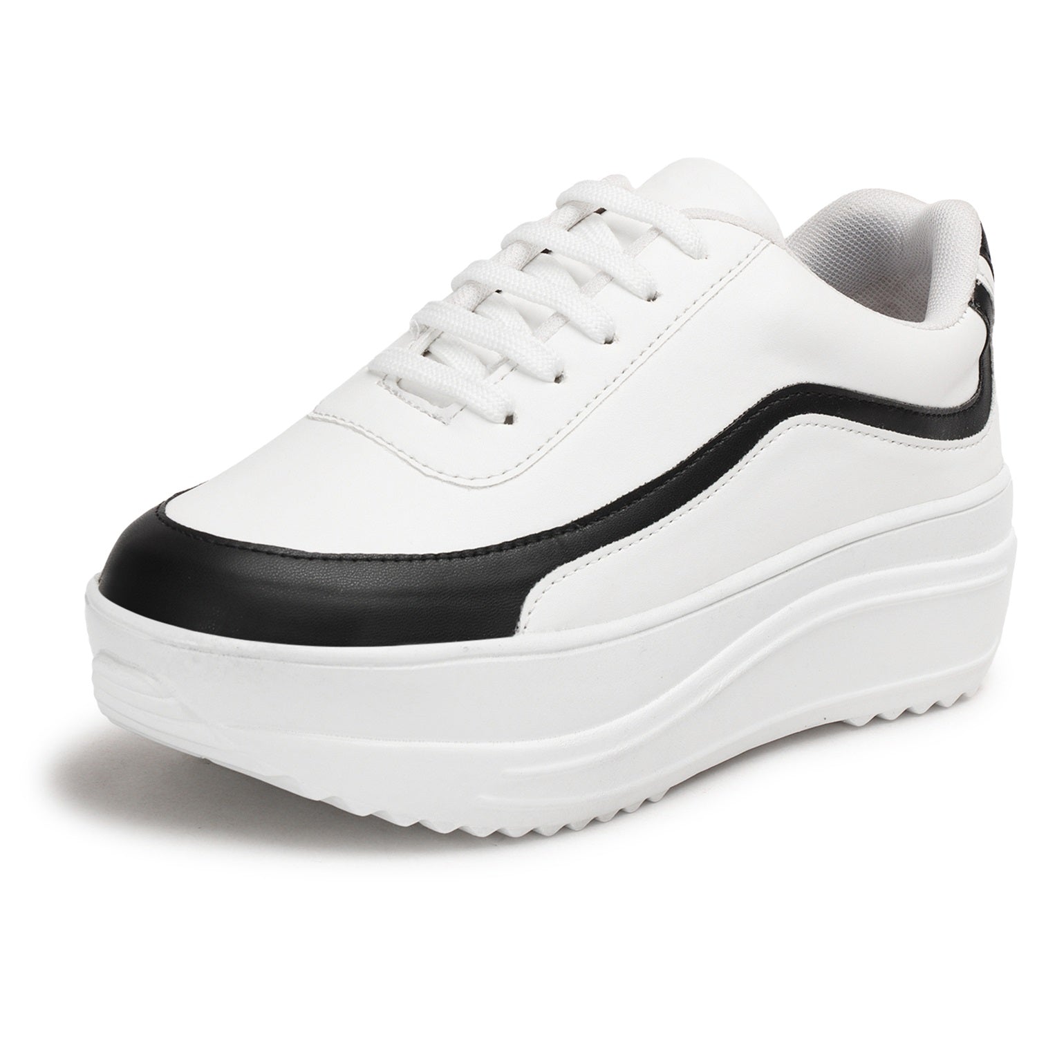 Colourblocked Comfort Insole Black Basics Sneakers