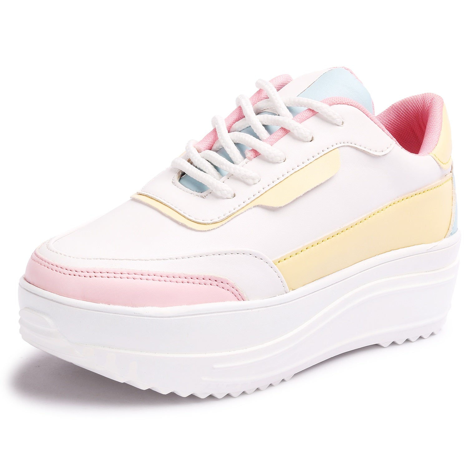 Colourblocked Multicolor Sneakers