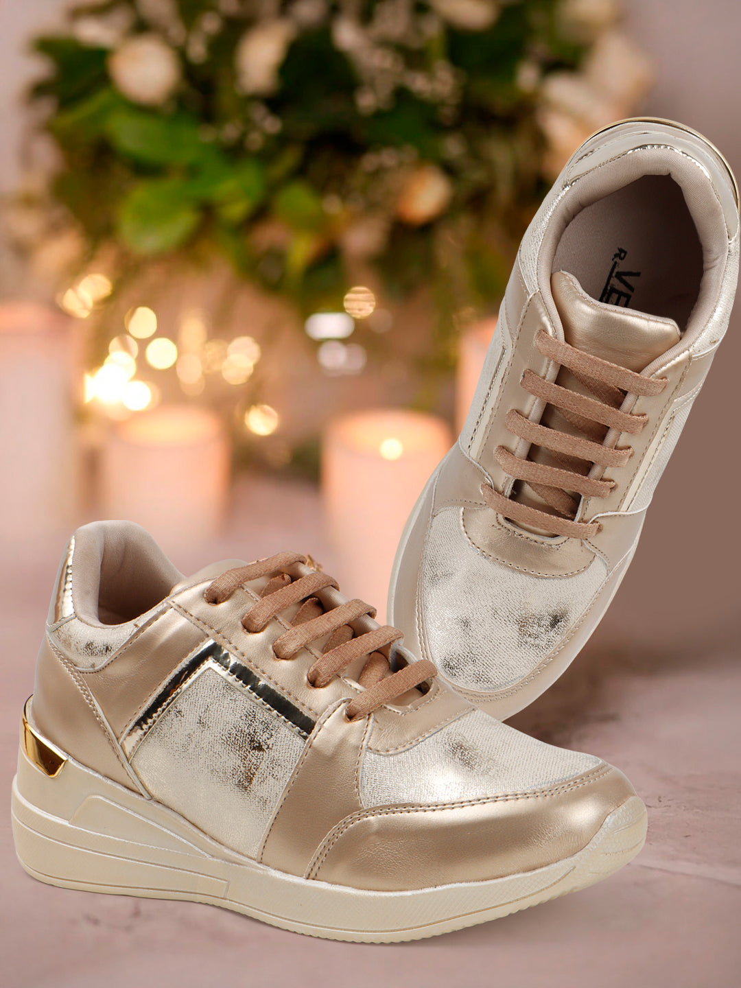 Vendoz High Heel sneaker shoes for women - CNV7050