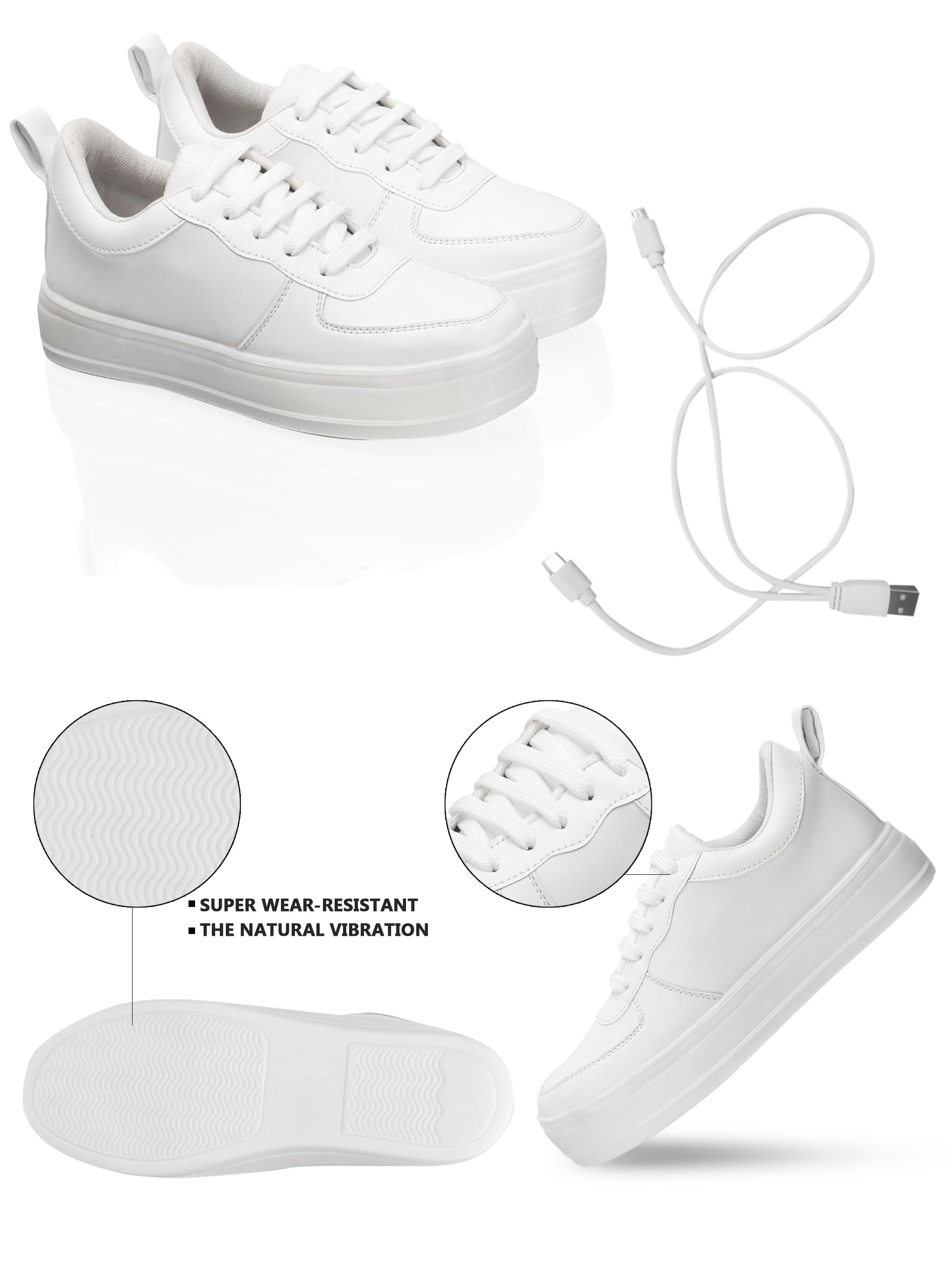 LED RECHARGEABLE SHOES