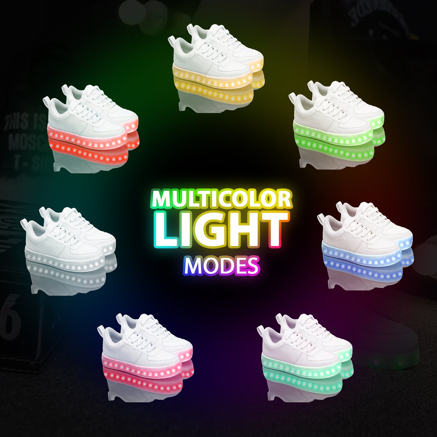 LED RECHARGEABLE SHOES