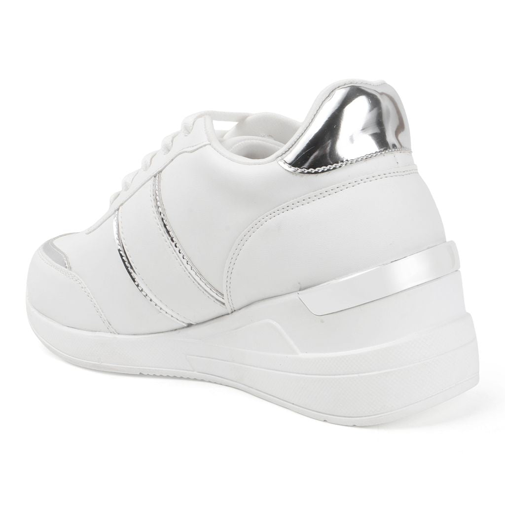 Vendoz High Heel sneaker shoes for women - CNV7051WT