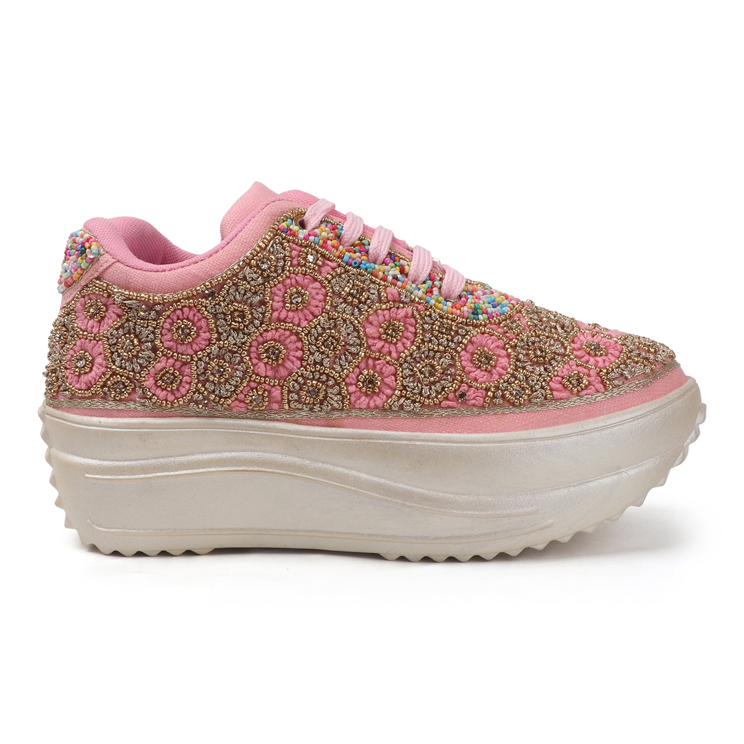 Floral Fusion Wedding and Mehandi Sneakers