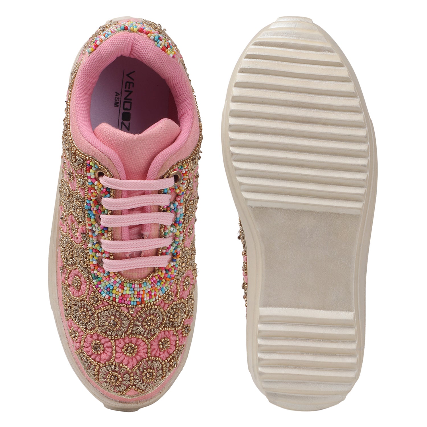 Floral Fusion Wedding and Mehandi Sneakers