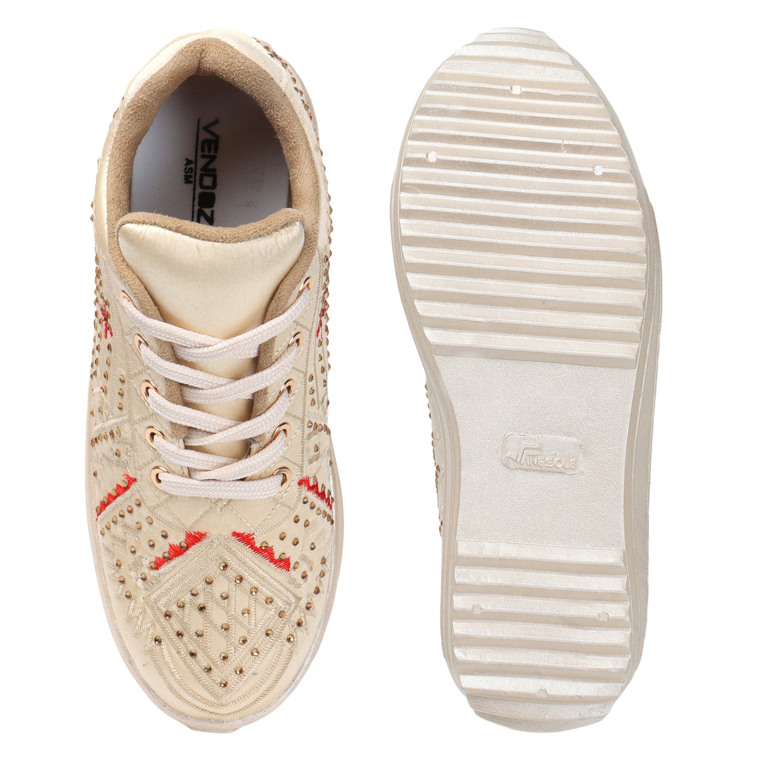 Embellished Lightweight Sneakers