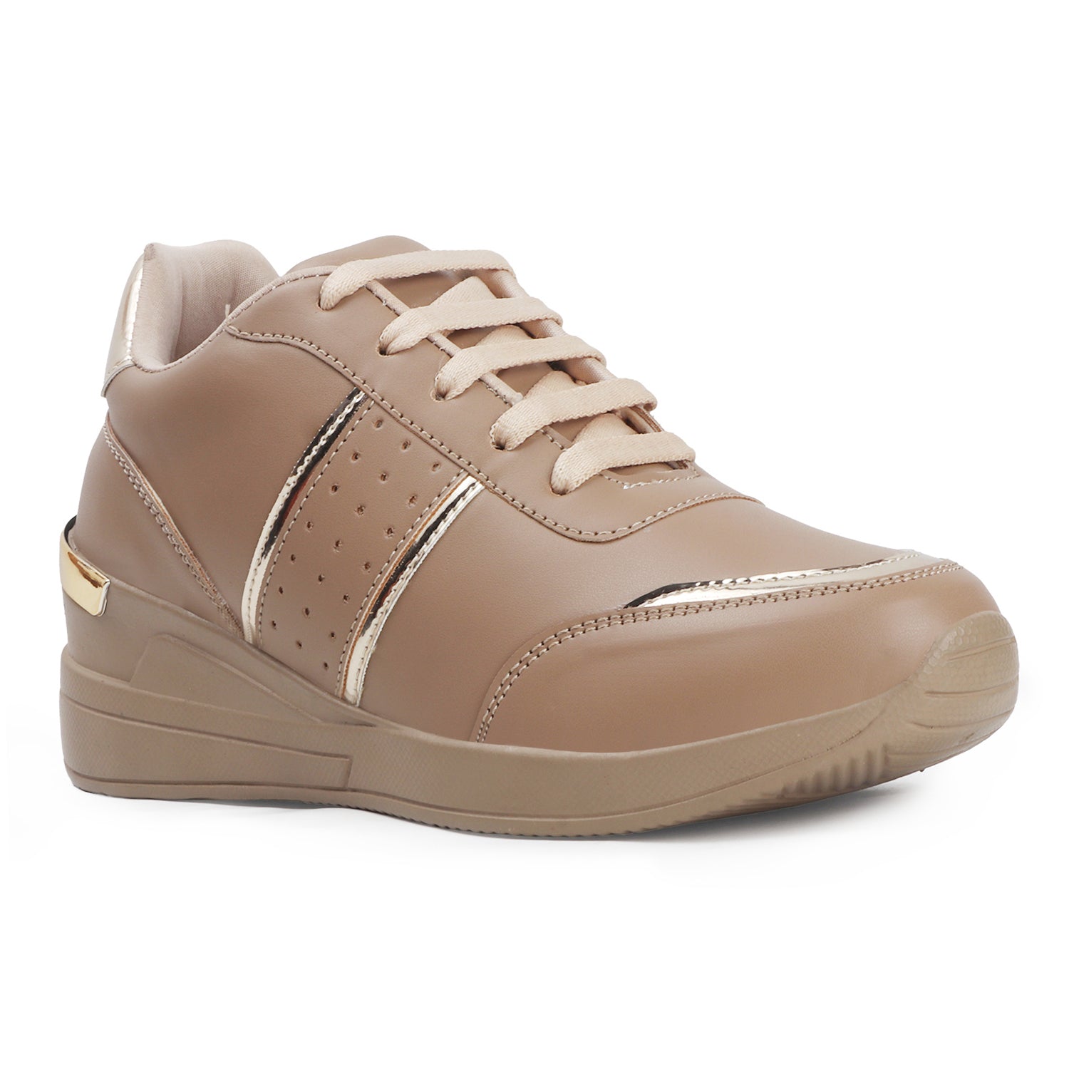 Vendoz High Heel sneaker shoes for women - CNV7051WT