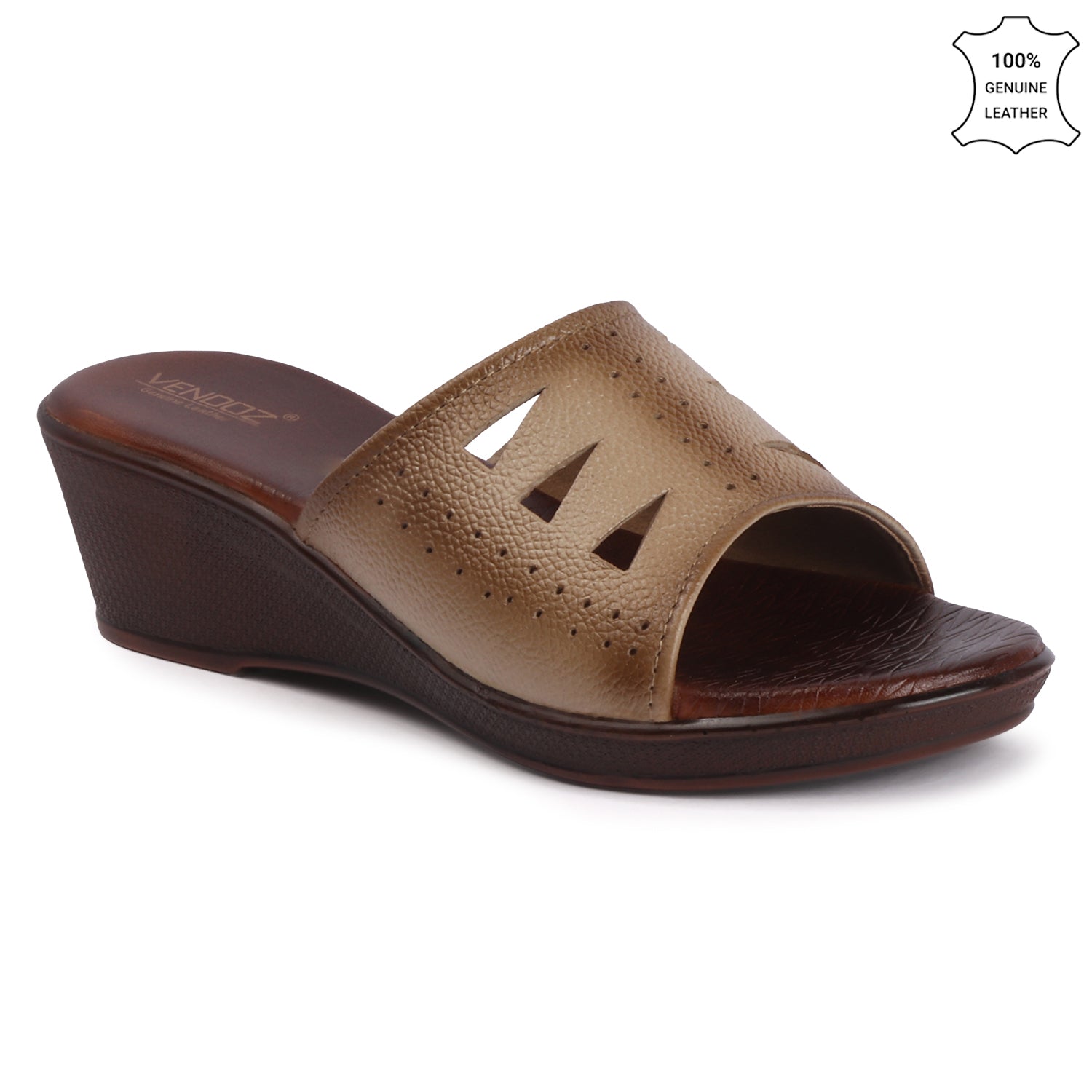 Genuine Leather Wedges
