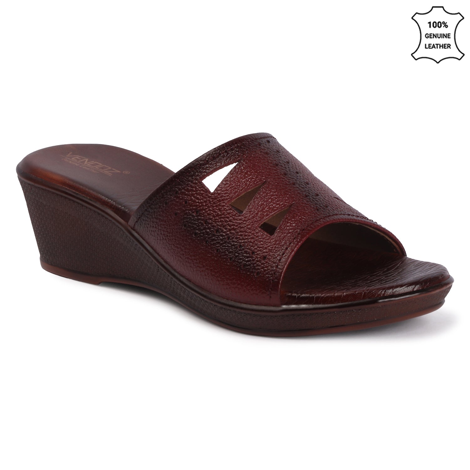 Genuine Leather Wedges