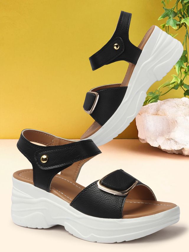 Vendoz wedges for women - JOJO56BL