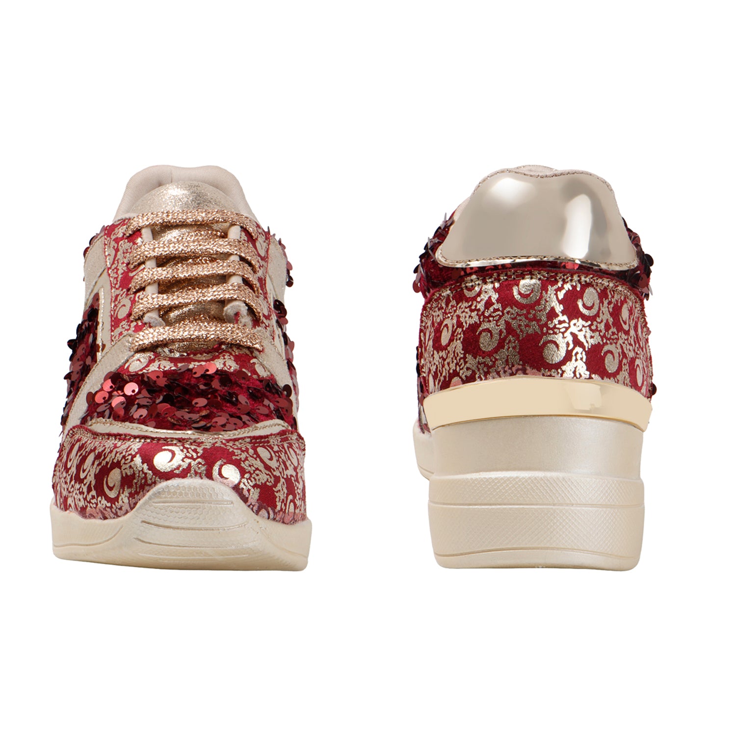 Vendoz High Heel sneaker shoes for women - CNV7055GL