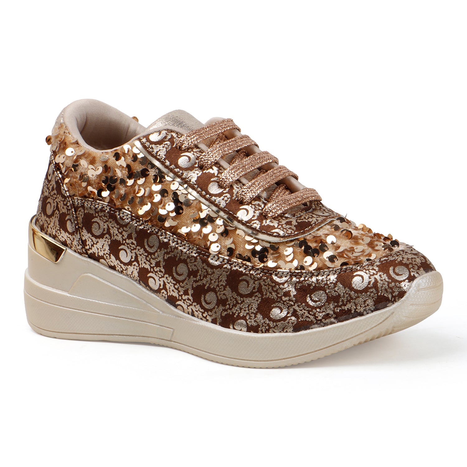 Vendoz High Heel sneaker shoes for women -CNV7054