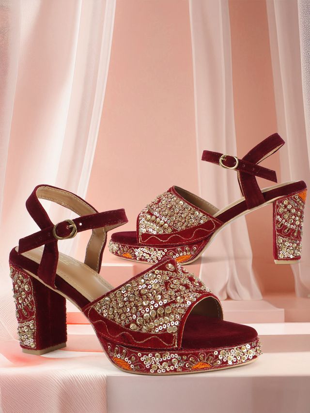 Vendoz wedding heels for women - WD173MR