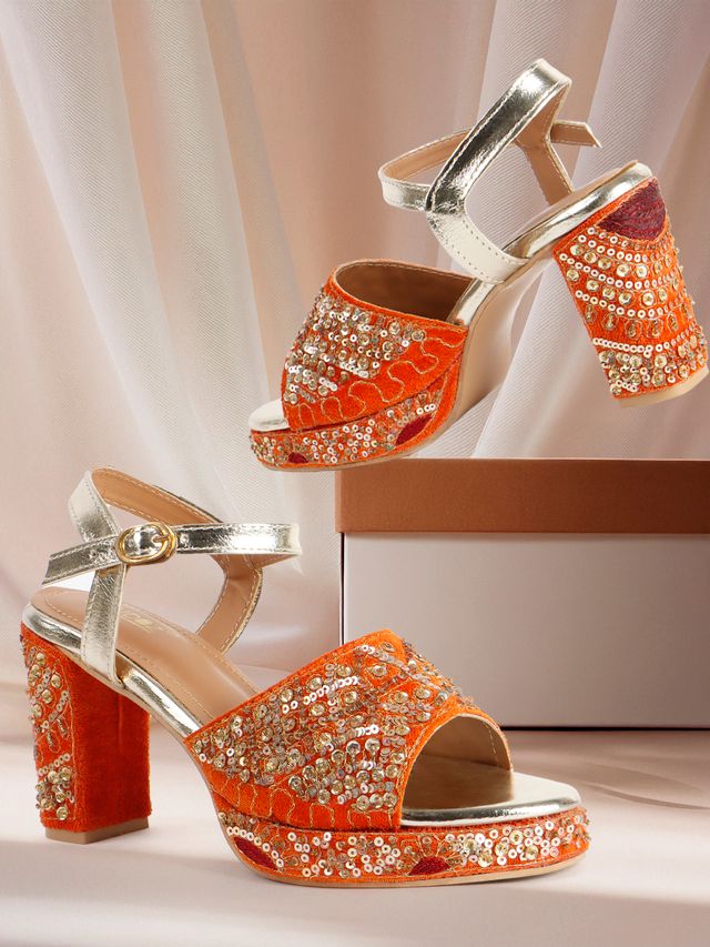 Vendoz wedding heels for women - WD173MR