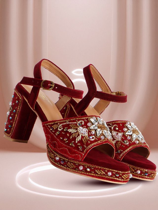 Vendoz wedding heels for women - WD174MR