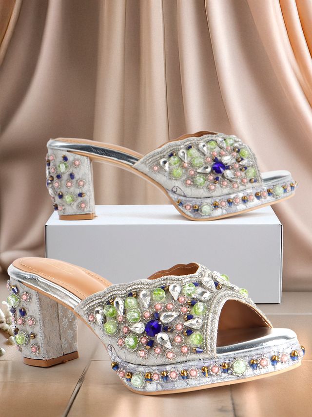 Vendoz wedding heels for women - WD177PK