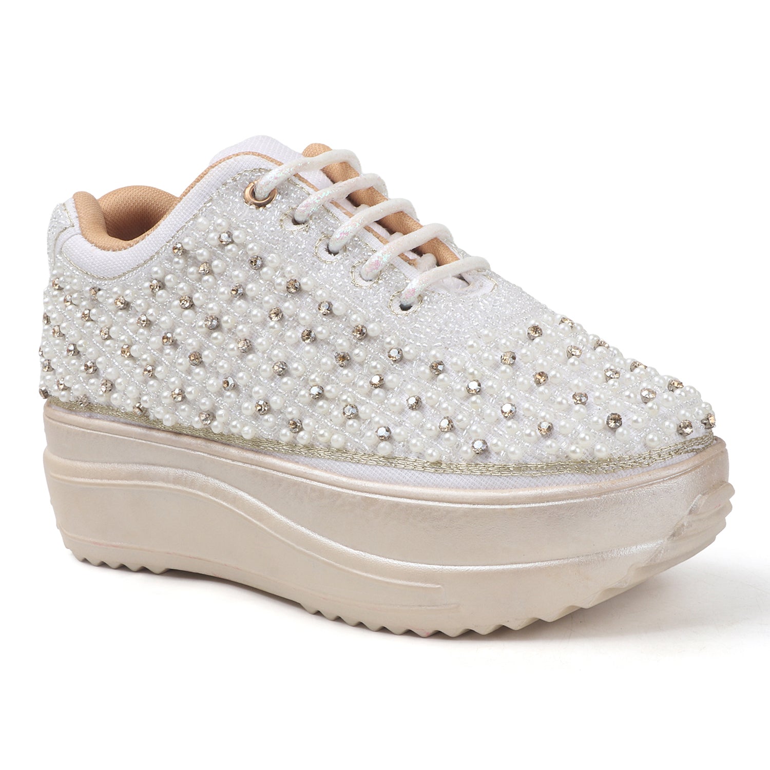 Pearl Pop Bridal Sneakers