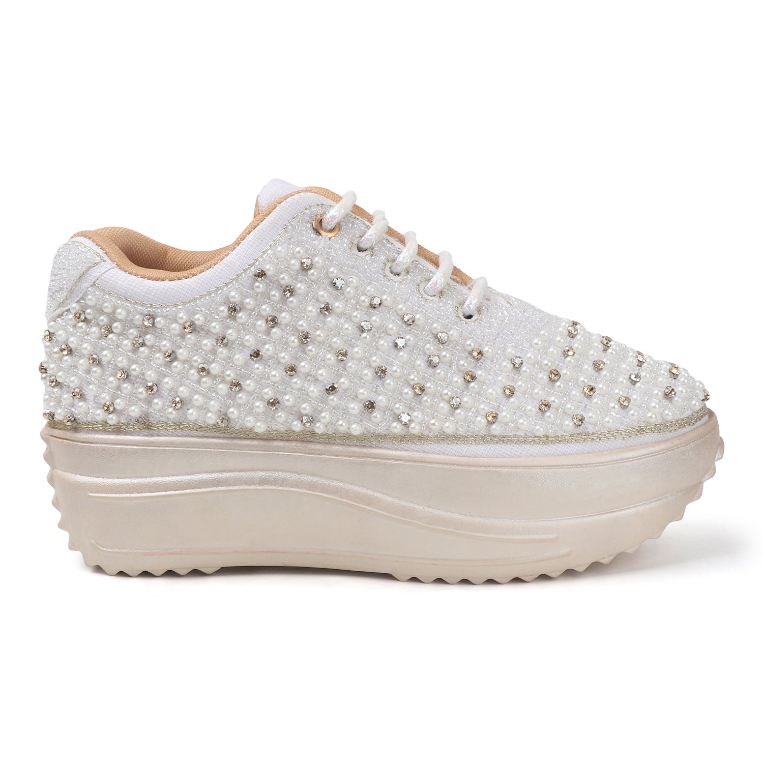 Pearl Pop Bridal Sneakers