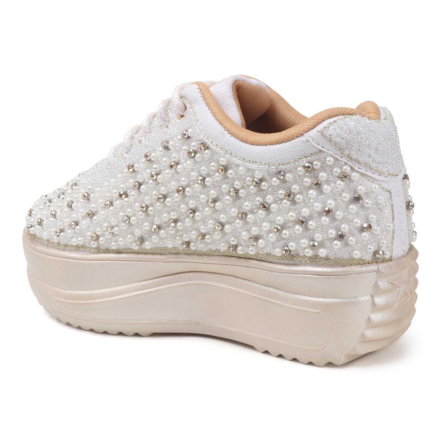 Pearl Pop Bridal Sneakers