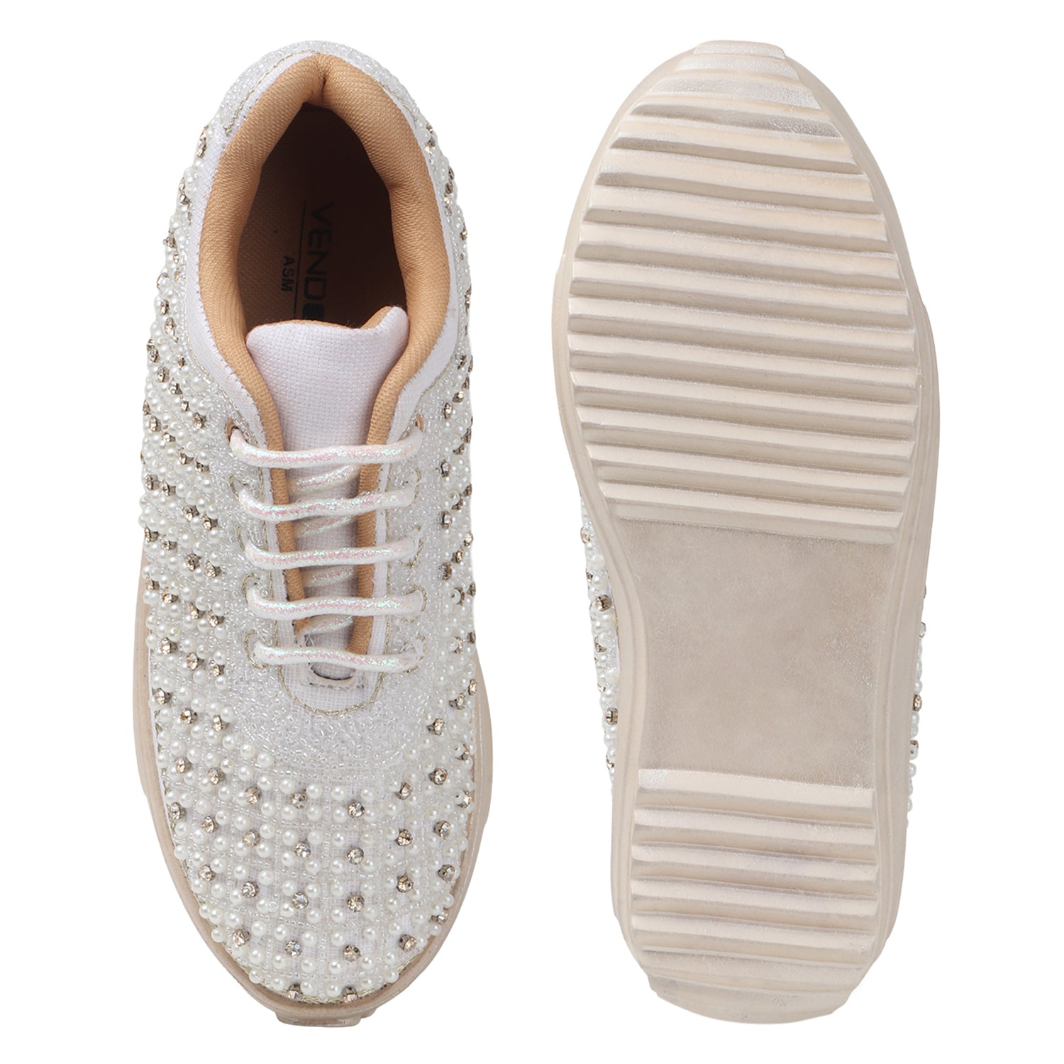 Pearl Pop Bridal Sneakers