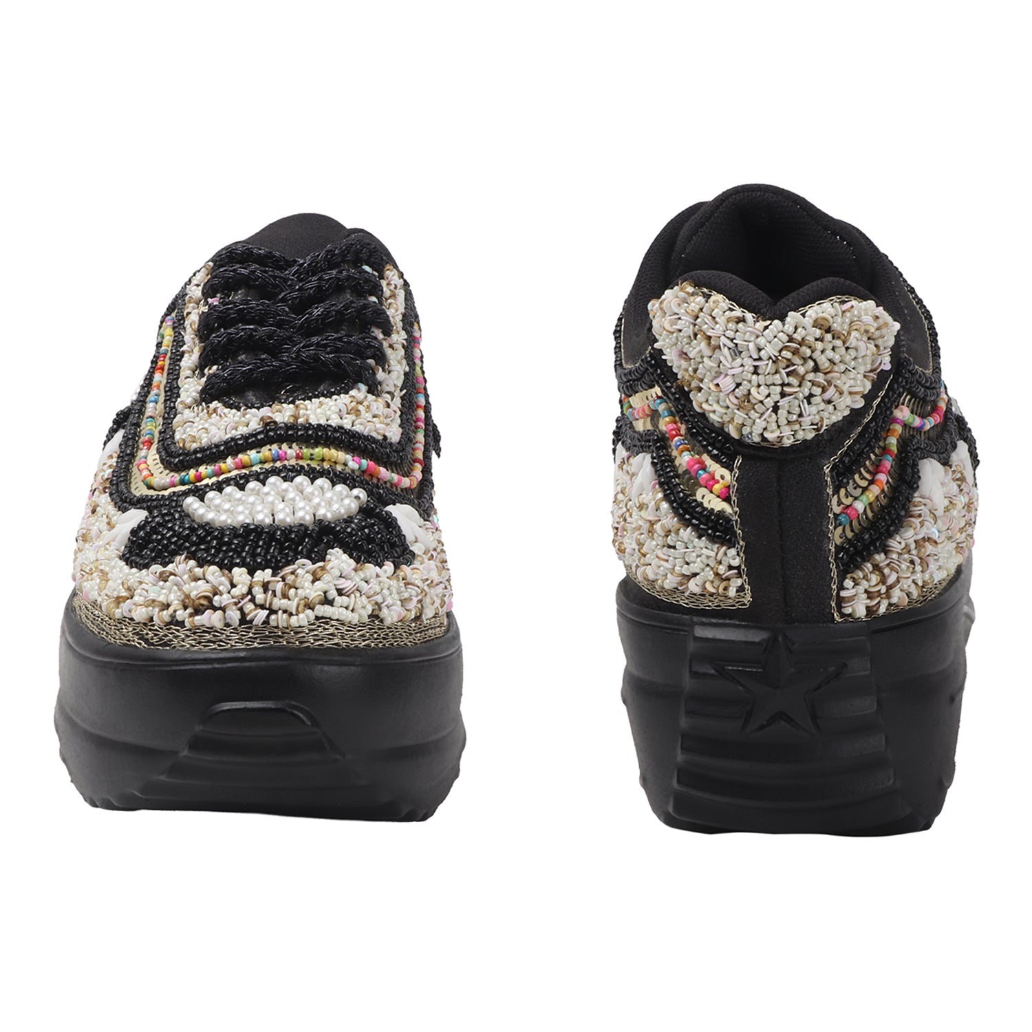 Beaded Bliss Party Sneakers