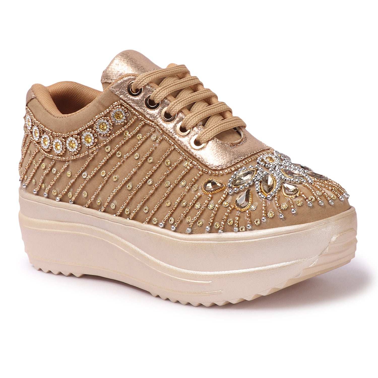 EMBROIDERY WEDDING AND PARTY SNEAKERS-CNV4031