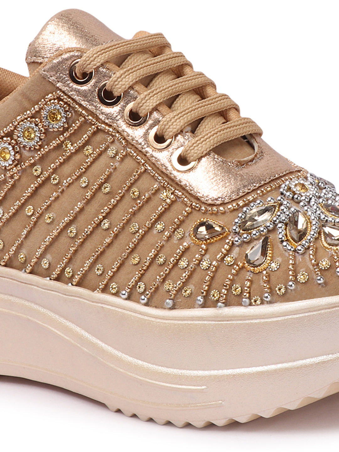 EMBROIDERY WEDDING AND PARTY SNEAKERS-CNV4031